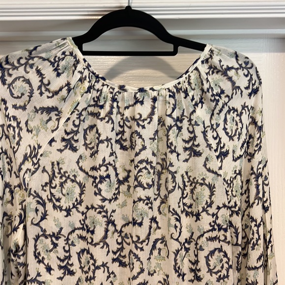 Lucky Brand Peasant Blouse - Size Large - Picture 5 of 6